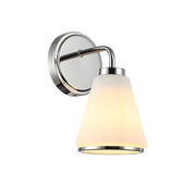 Artcraft - AC12121PN - One Light Wall Sconce - Zoey - Polished Nickel