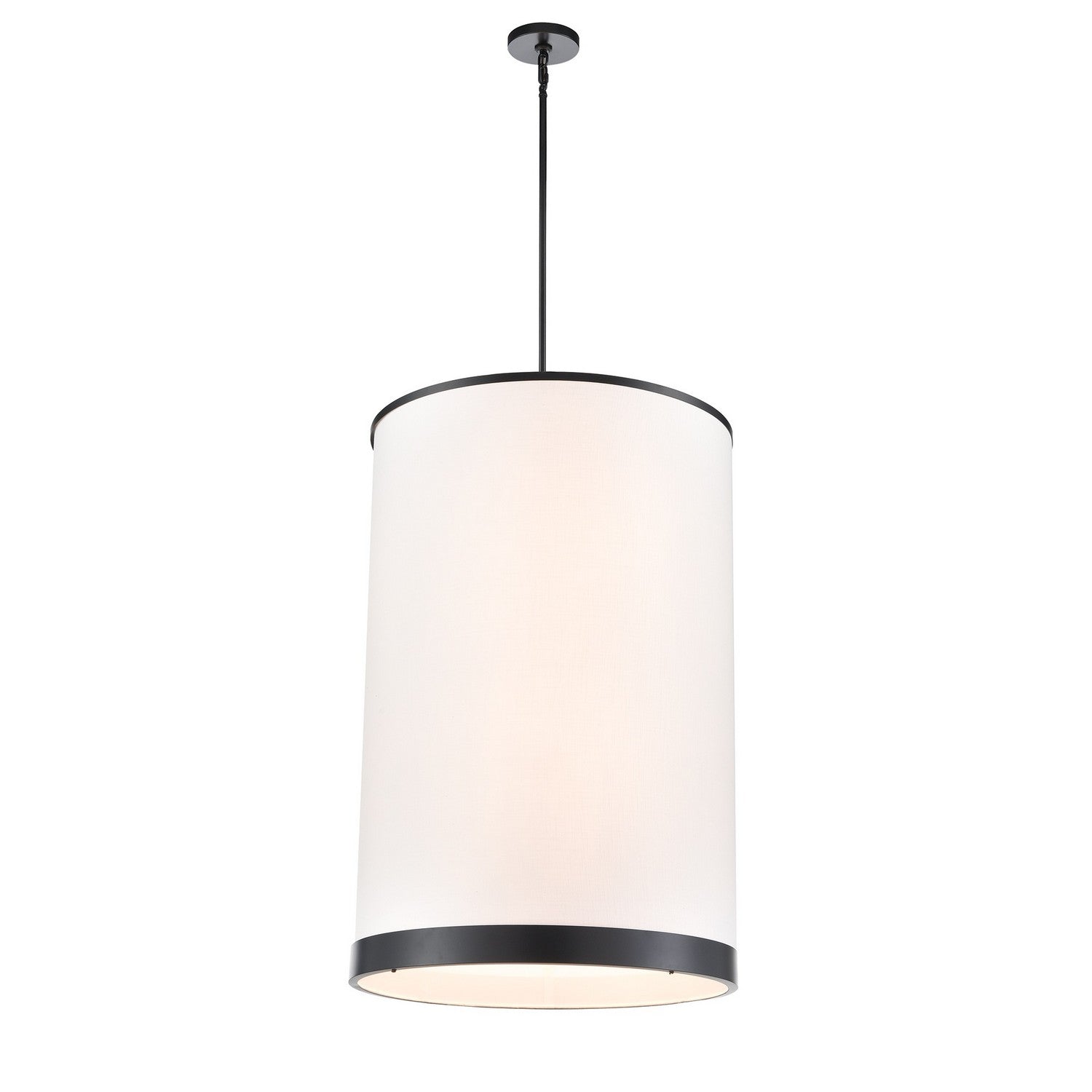 Artcraft - AC12166BK - Eight Light Chandelier - High Street - Black