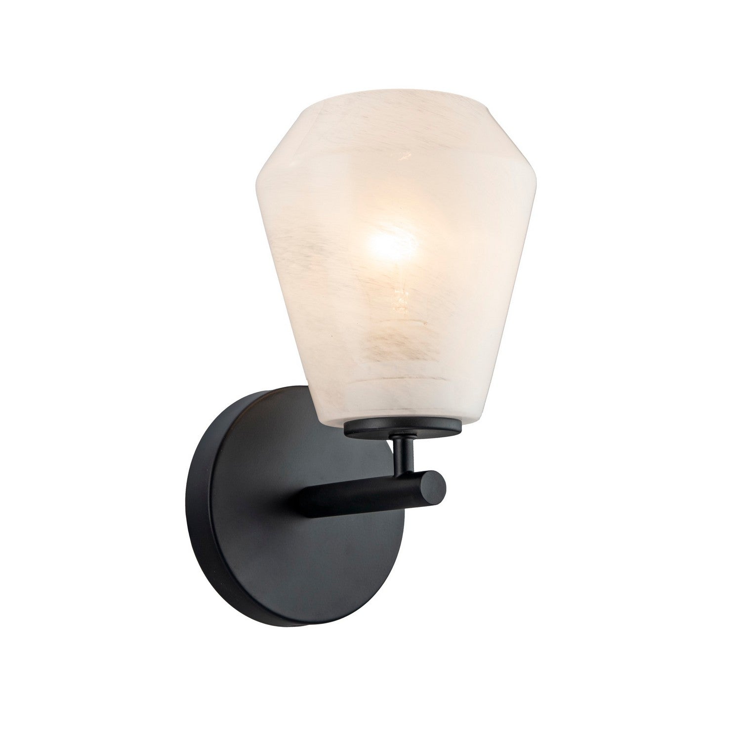 Artcraft - AC12181BK - One Light Wall Sconce - Brooke - Black