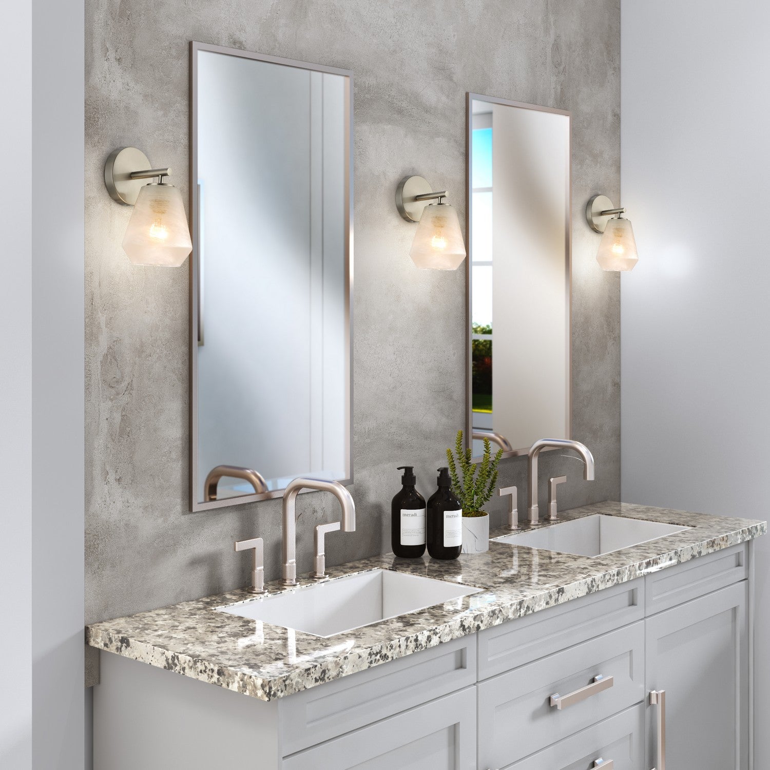 Artcraft - AC12181BN - One Light Wall Sconce - Brooke - Brushed Nickel