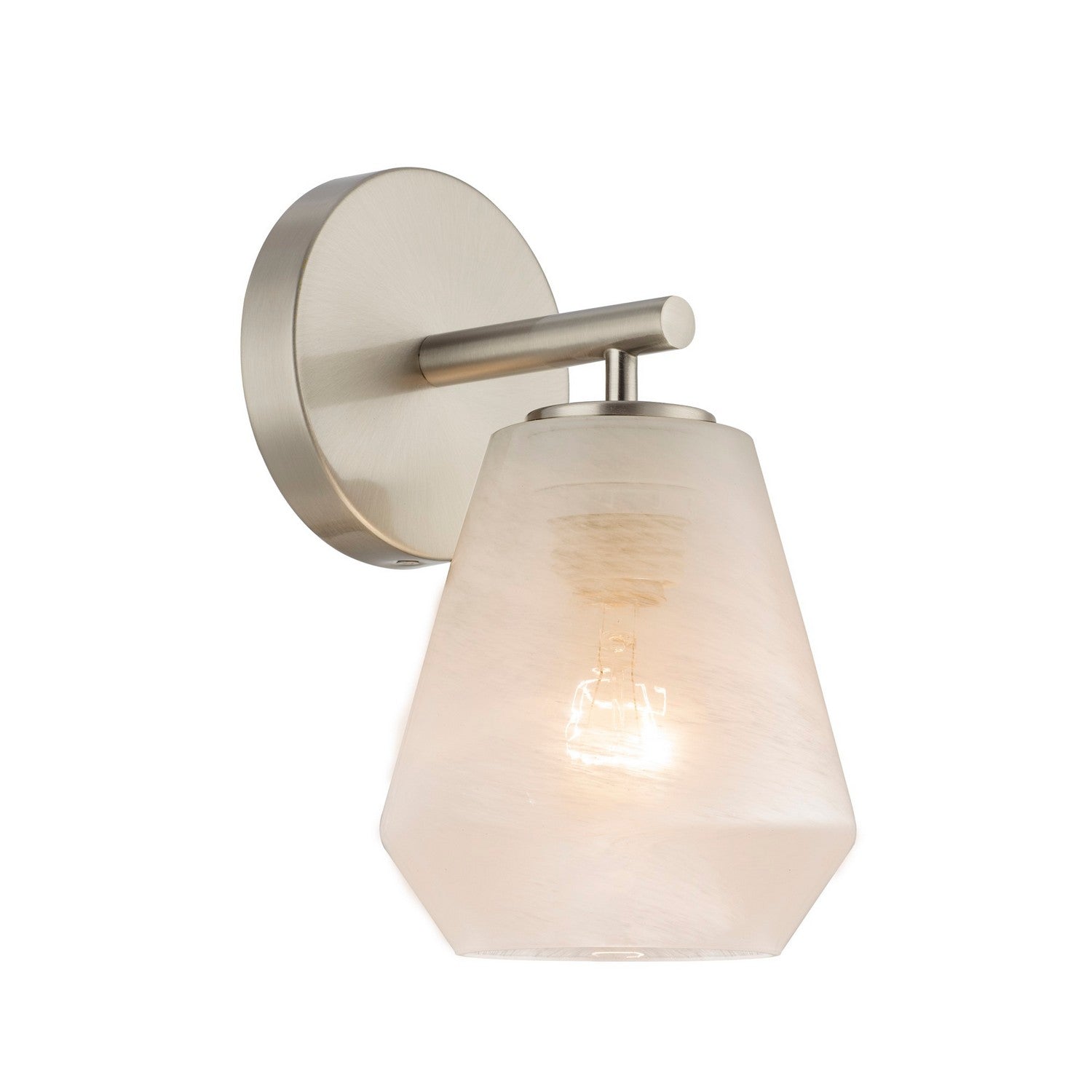 Artcraft - AC12181BN - One Light Wall Sconce - Brooke - Brushed Nickel