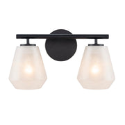 Artcraft - AC12182BK - Two Light Bathroom Vanity - Brooke - Black