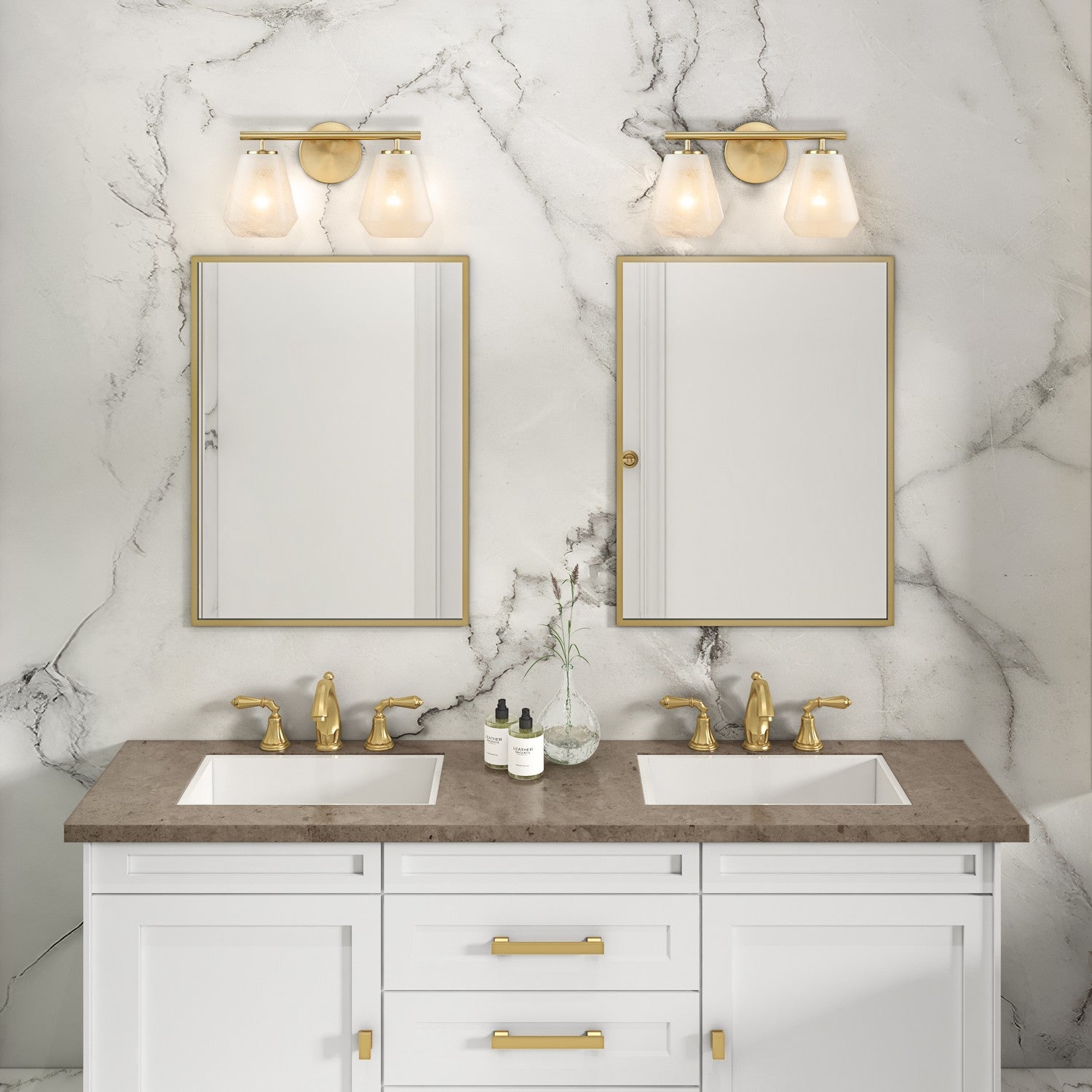 Artcraft - AC12182BN - Two Light Bathroom Vanity - Brooke - Brushed Nickel