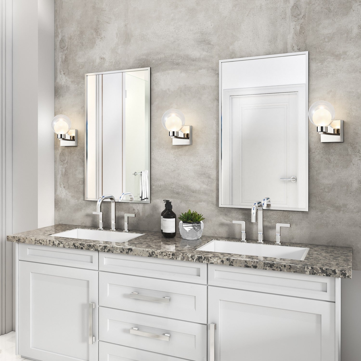 Artcraft - AC12191PN - LED Wall Sconce - Colton - Chrome