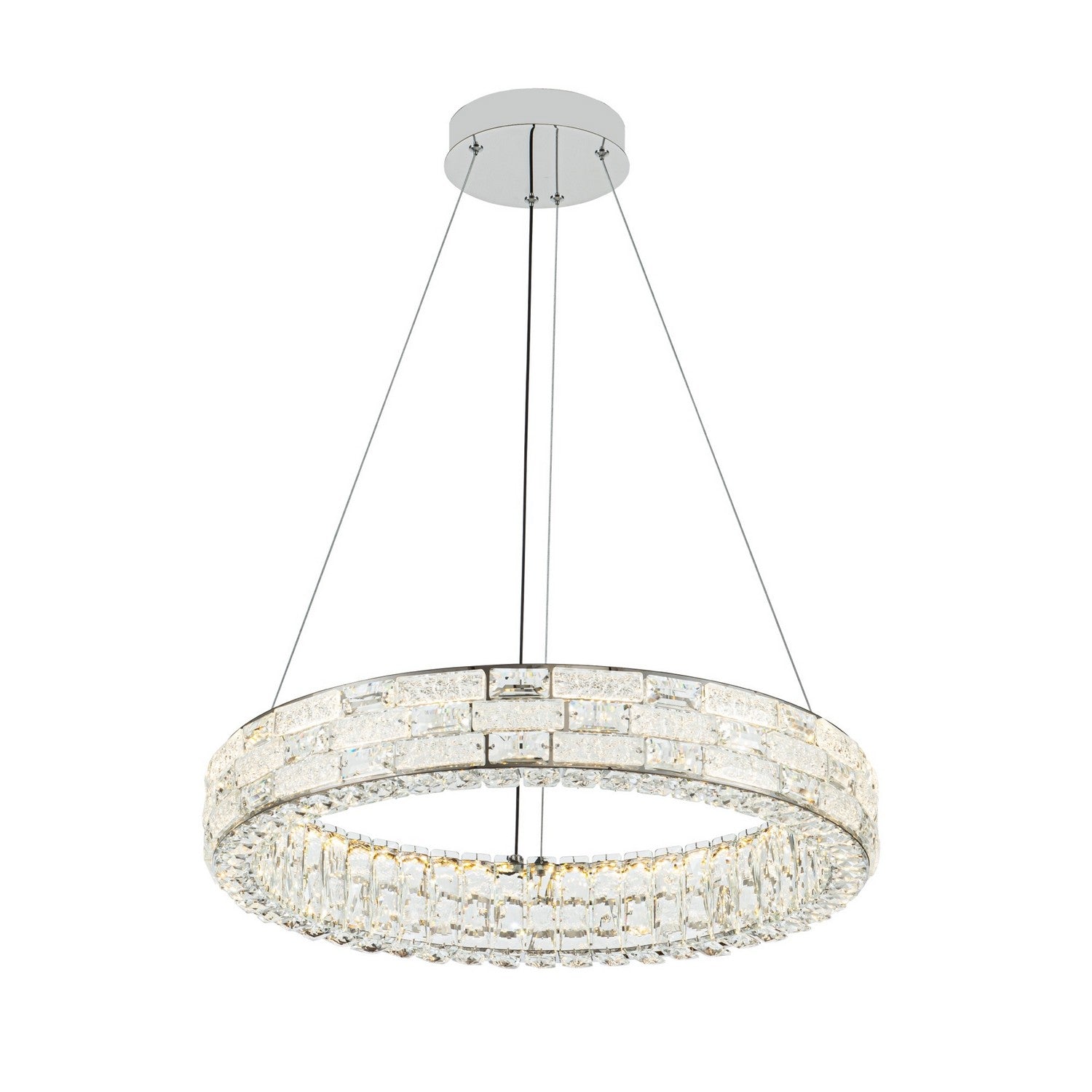 Artcraft - AC6921PN - LED Chandelier - Elegance - Chrome