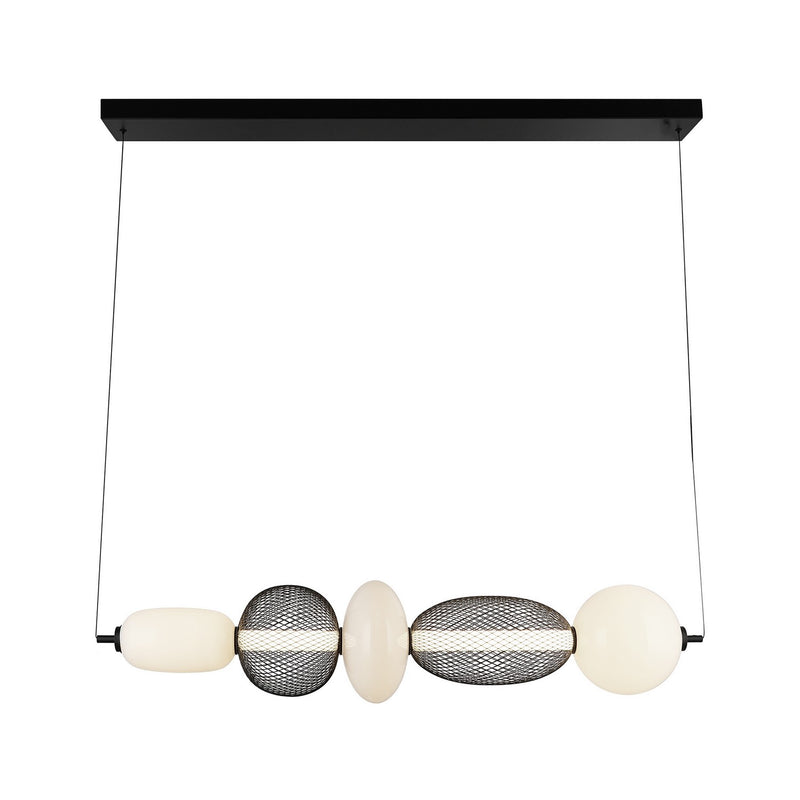 Artcraft - AC7462BK - LED Island Pendant - Ace - Black