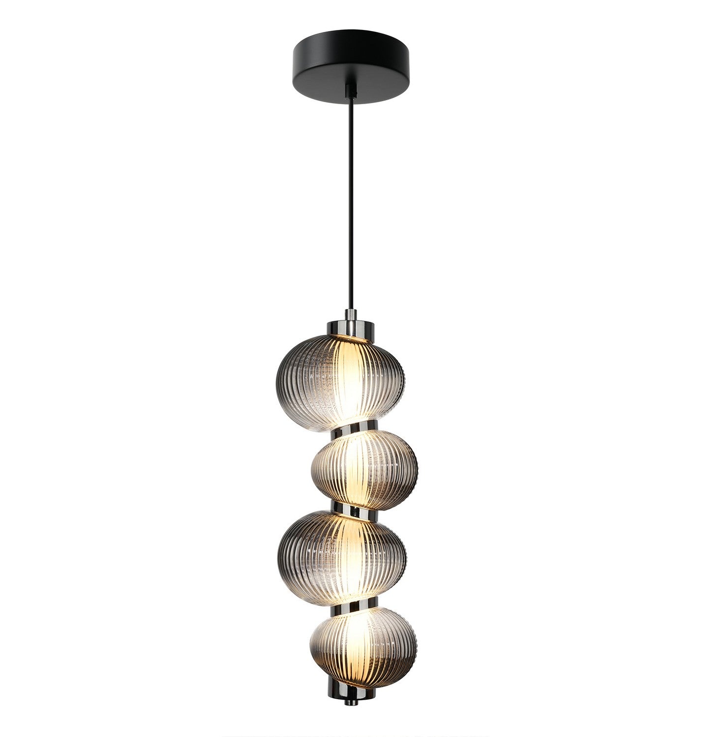 Artcraft - AC7801CH - LED Pendant - Ariel - Chrome