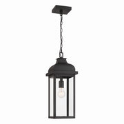Artcraft - AC8185BK - One Light Outdoor Pendant - Madrid - Black