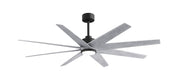 Matthews Fan Company - ANLK-BK-BW-64 - 64"Ceiling Fan - Ariella-LK - Matte Black