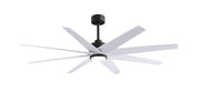 Matthews Fan Company - ANLK-BK-MWH-64 - 64"Ceiling Fan - Ariella-LK - Matte Black