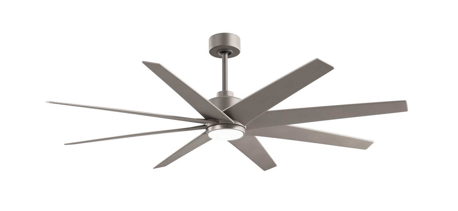 Matthews Fan Company - ANLK-BN-BN-64 - 64"Ceiling Fan - Ariella-LK - Brushed Nickel