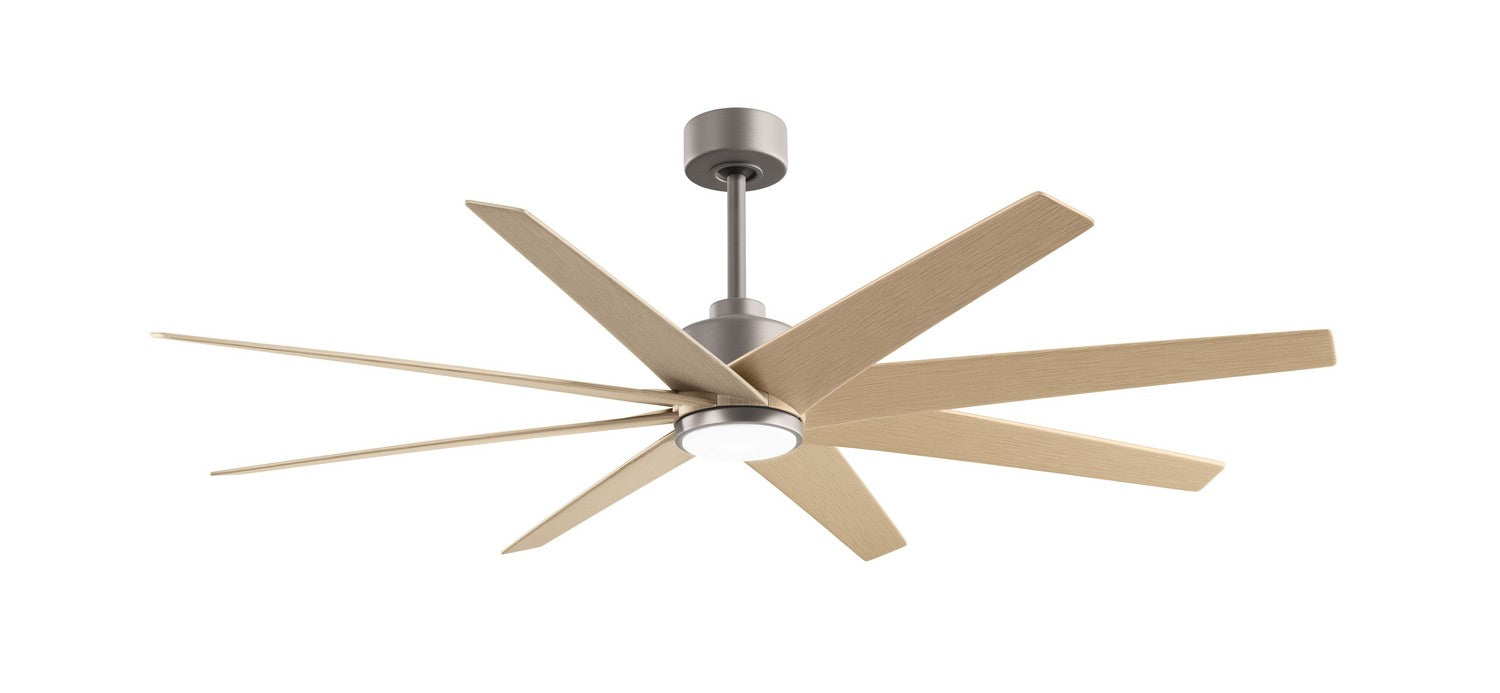 Matthews Fan Company - ANLK-BN-LM-64 - 64"Ceiling Fan - Ariella-LK - Brushed Nickel