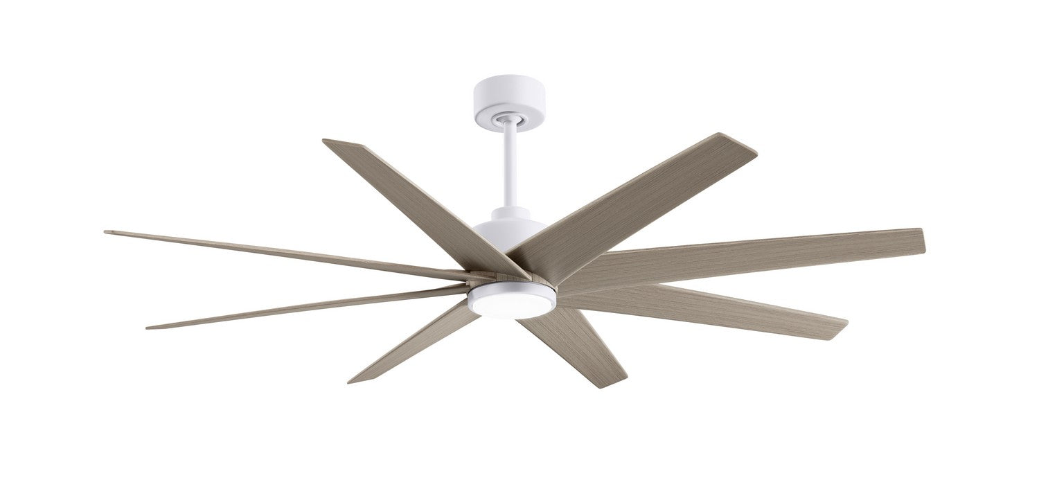 Matthews Fan Company - ANLK-MWH-GA-64 - 64"Ceiling Fan - Ariella-LK - Matte White