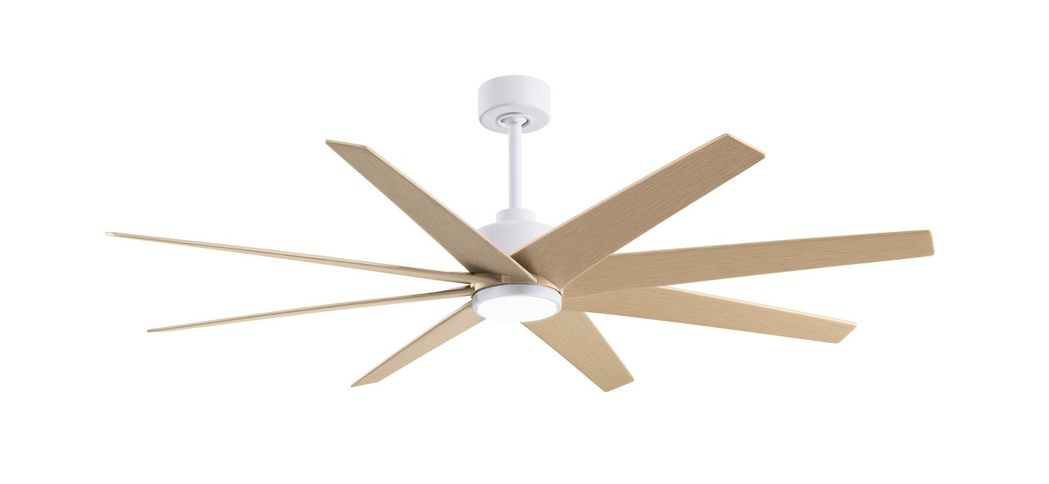 Matthews Fan Company - ANLK-MWH-LM-64 - 64"Ceiling Fan - Ariella-LK - Matte White