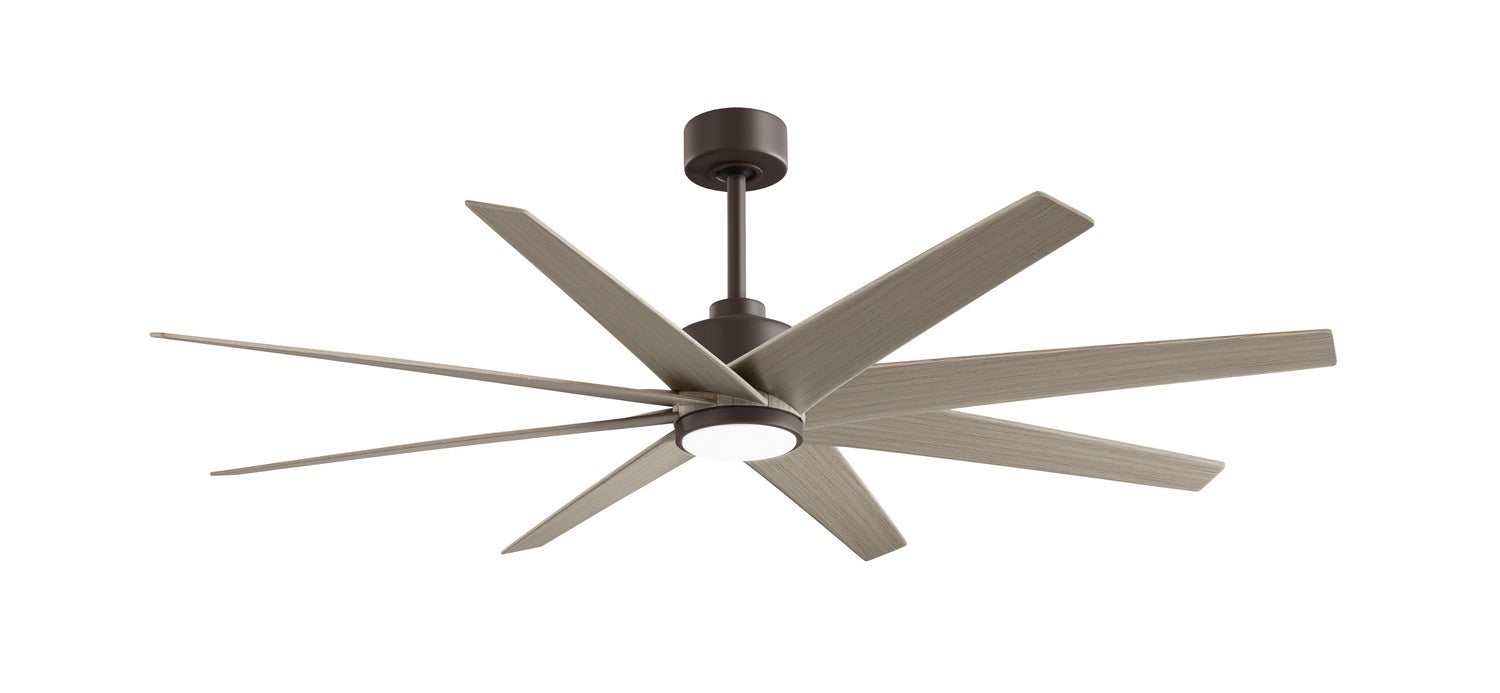Matthews Fan Company - ANLK-TB-GA-64 - 64"Ceiling Fan - Ariella-LK - Textured Bronze