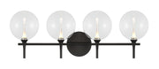 Eurofase - 48918-015 - Four Light Vanity - Black