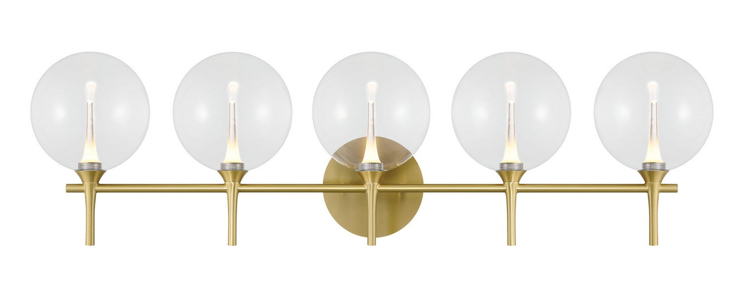 Eurofase - 48919-012 - Five Light Vanity - Gold
