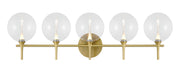 Eurofase - 48919-012 - Five Light Vanity - Gold