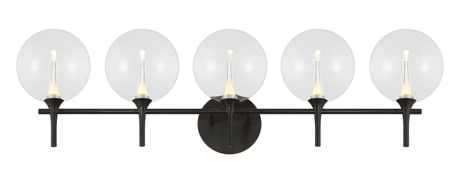 Eurofase - 48921-015 - Five Light Vanity - Black