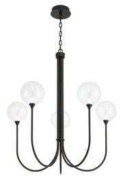 Eurofase - 48923-019 - Five Light Chandelier - Black