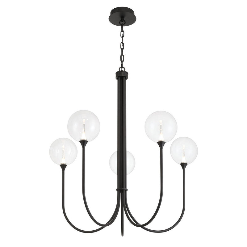 Eurofase - 48923-019 - Five Light Chandelier - Black