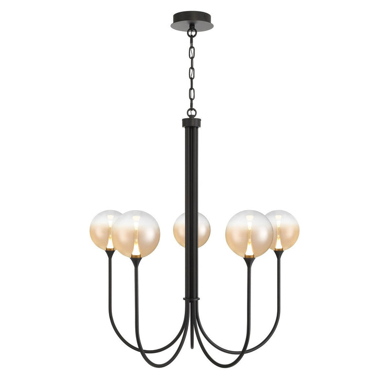 Eurofase - 48923-039 - Five Light Chandelier - Black