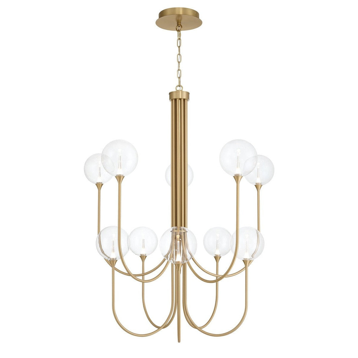 Eurofase - 48925-013 - Ten Light Chandelier - Gold
