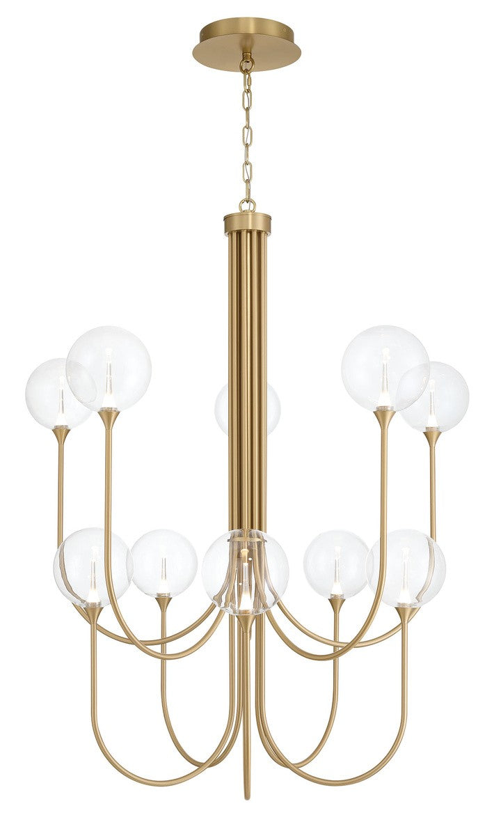 Eurofase - 48925-013 - Ten Light Chandelier - Gold