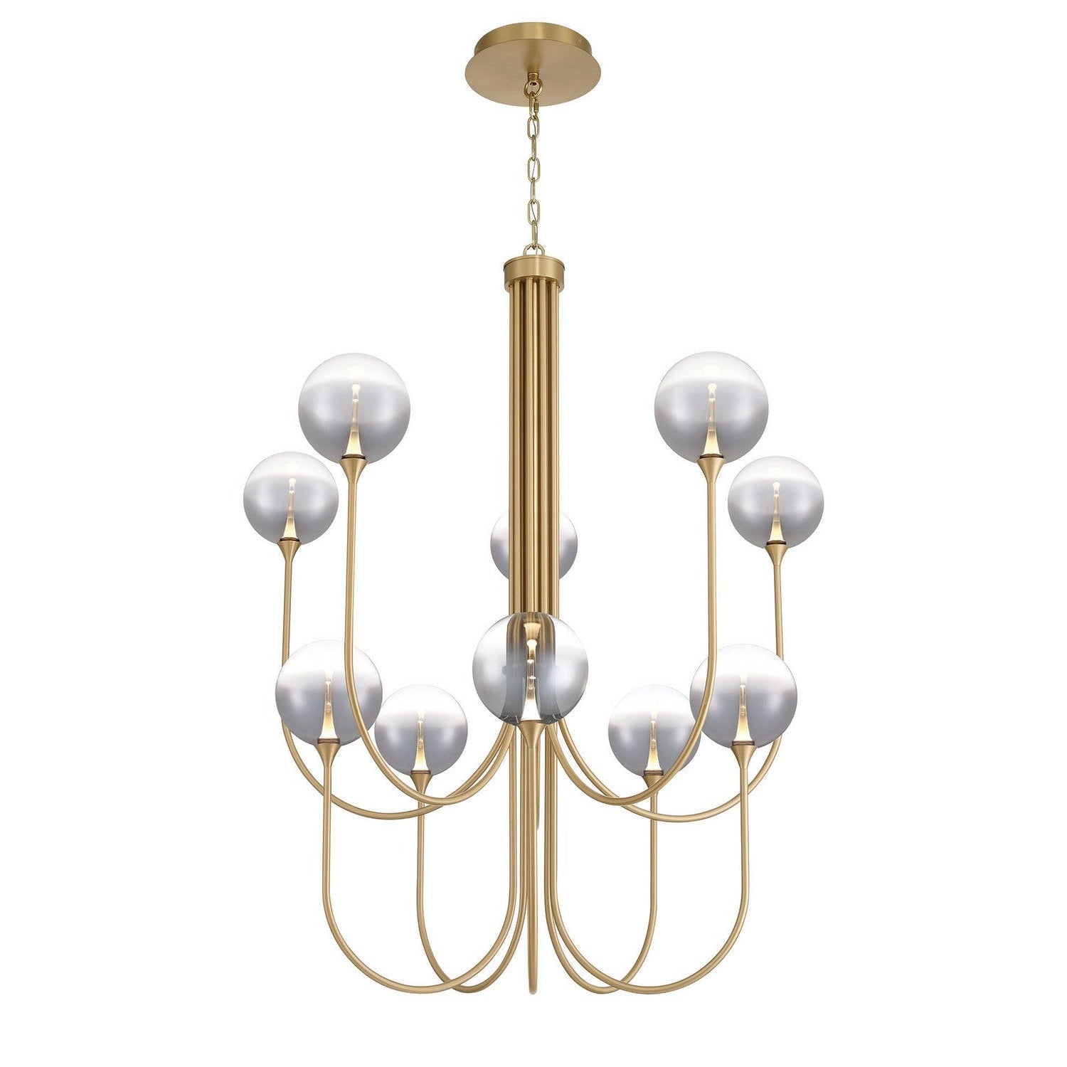 Eurofase - 48925-020 - Ten Light Chandelier - Gold