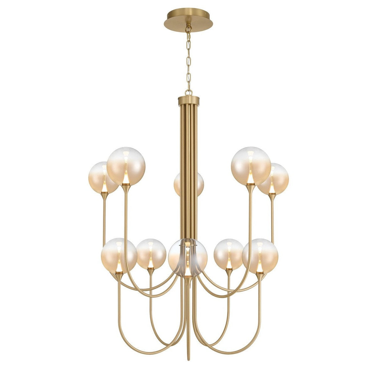 Eurofase - 48925-036 - Ten Light Chandelier - Gold