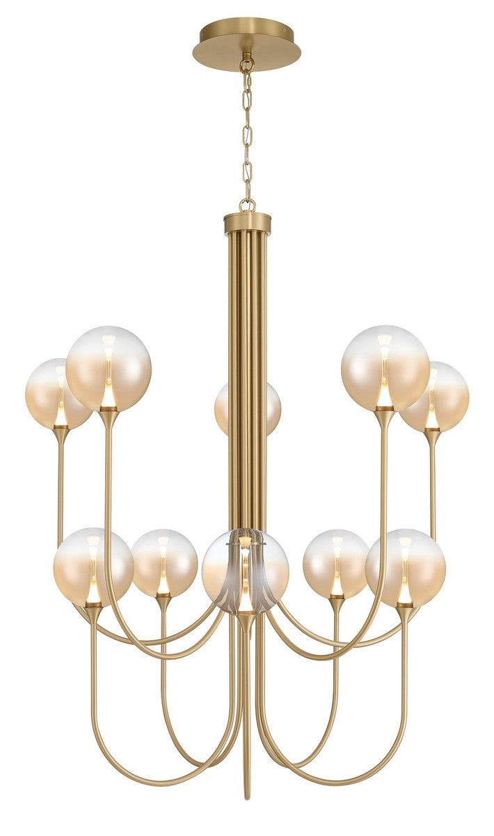 Eurofase - 48925-036 - Ten Light Chandelier - Gold