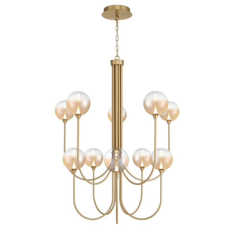 Eurofase - 48925-036 - Ten Light Chandelier - Gold