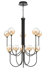 Eurofase - 48926-032 - Ten Light Chandelier - Black