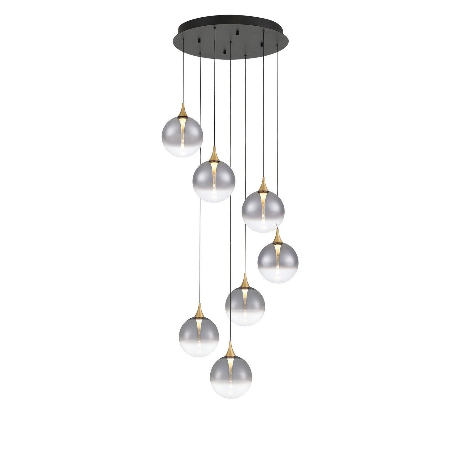 Eurofase - 48928-021 - Seven Light Chandelier - Gold