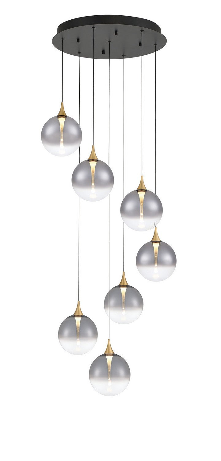 Eurofase - 48928-021 - Seven Light Chandelier - Gold