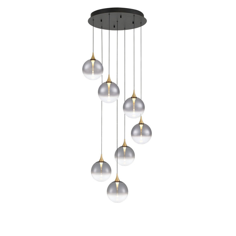 Eurofase - 48928-021 - Seven Light Chandelier - Gold