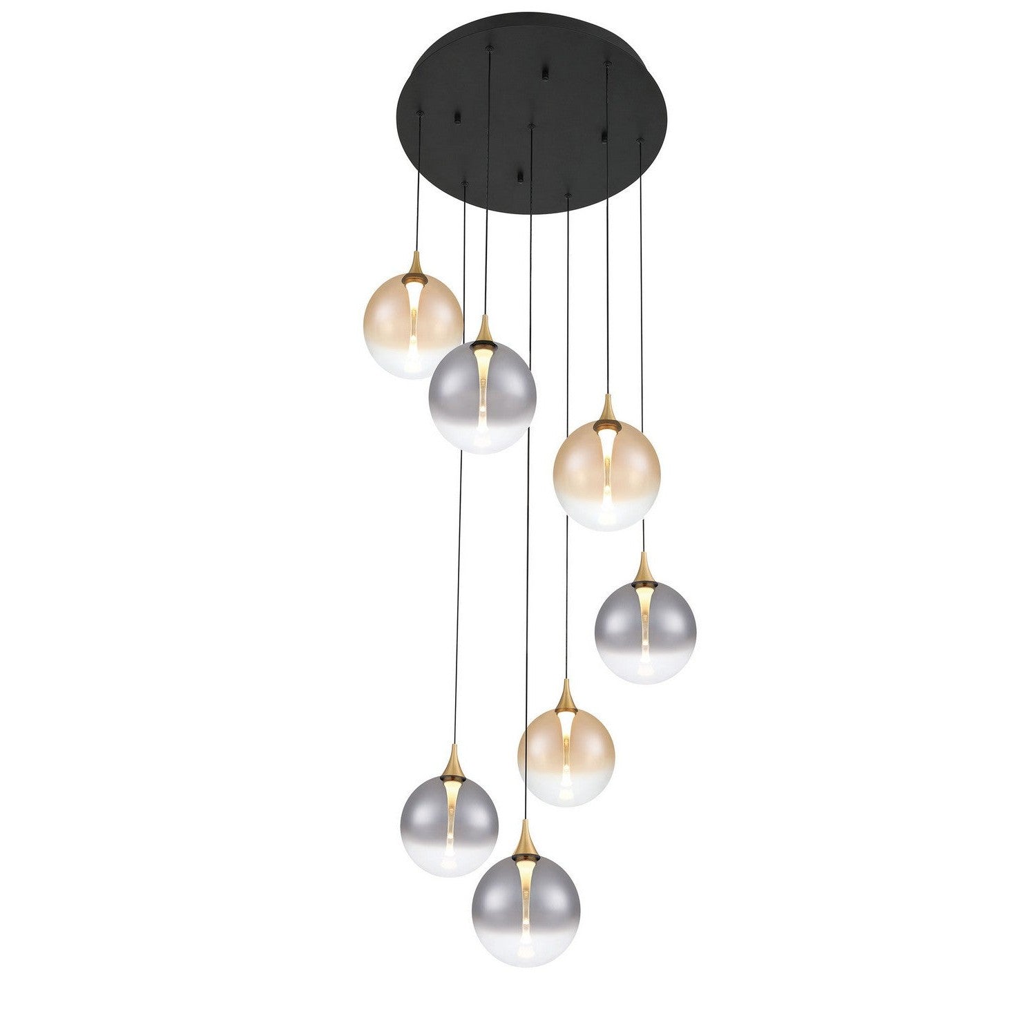 Eurofase - 48928-045 - Seven Light Chandelier - Gold