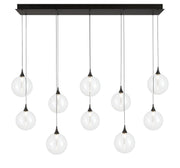 Eurofase - 48933-018 - Ten Light Chandelier - Black