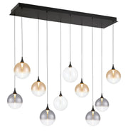 Eurofase - 48933-047 - Ten Light Chandelier - Black