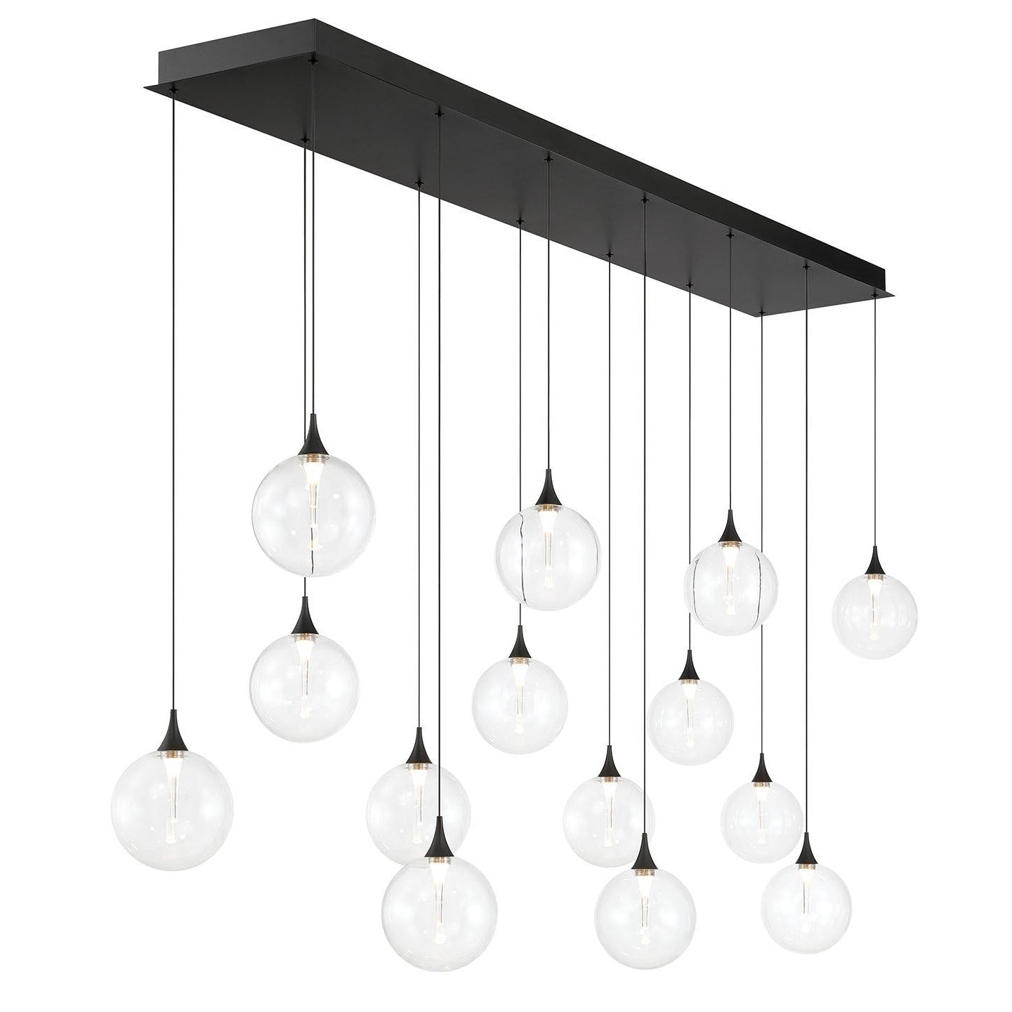 Eurofase - 48939-010 - 14 Light Chandelier - Black