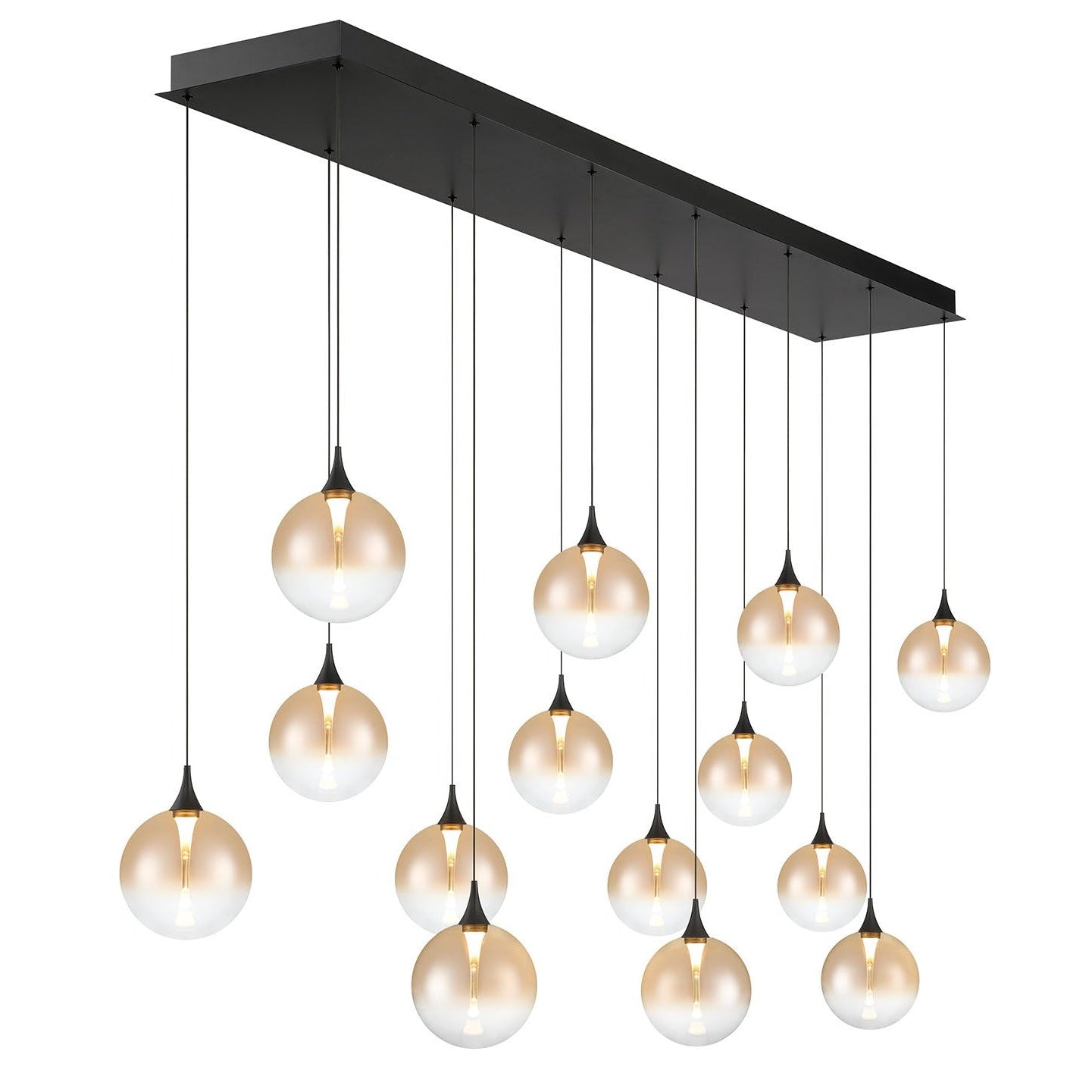 Eurofase - 48939-034 - 14 Light Chandelier - Black