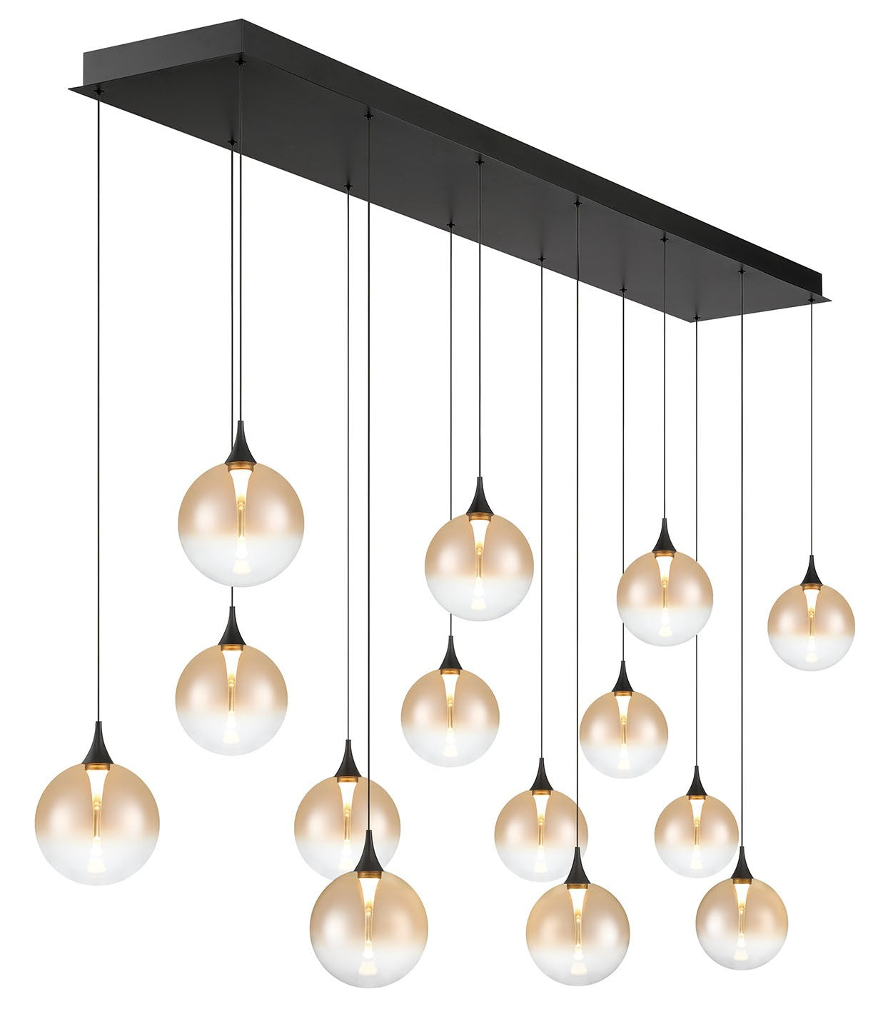 Eurofase - 48939-034 - 14 Light Chandelier - Black