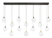 Eurofase - 48940-016 - 14 Light Chandelier - Gold-Black