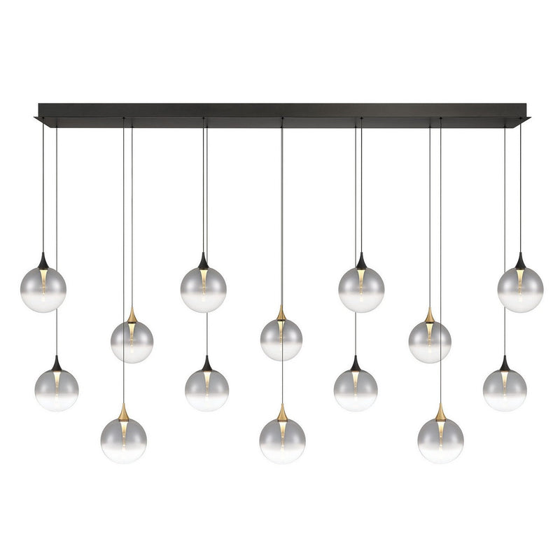 Eurofase - 48940-023 - 14 Light Chandelier - Gold-Black