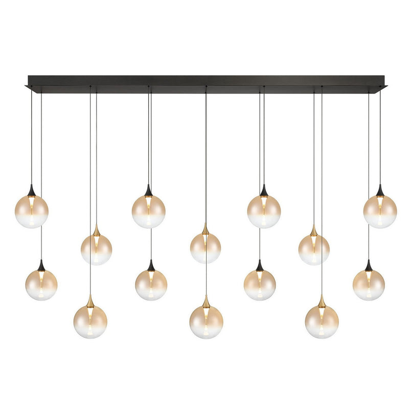 Eurofase - 48940-030 - 14 Light Chandelier - Gold-Black