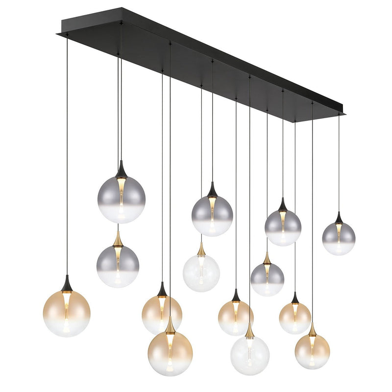 Eurofase - 48940-043 - 14 Light Chandelier - Gold-Black