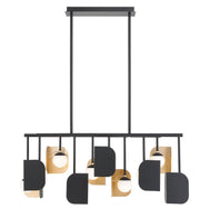 Eurofase - 49037-012 - Ten Light Chandelier - Gold-Black