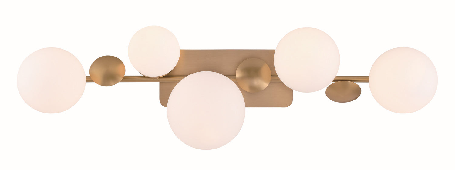 Eurofase - 49087-017 - Five Light Vanity - Gold