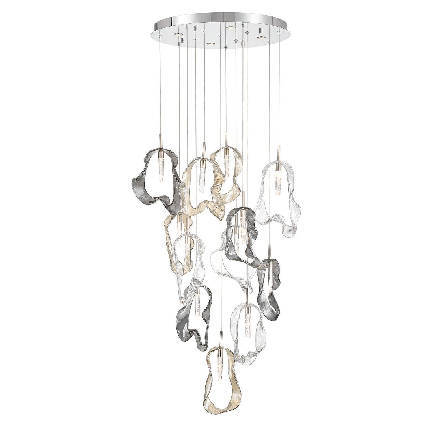 Eurofase - 49237-023 - 16 Light Chandelier - Nickel