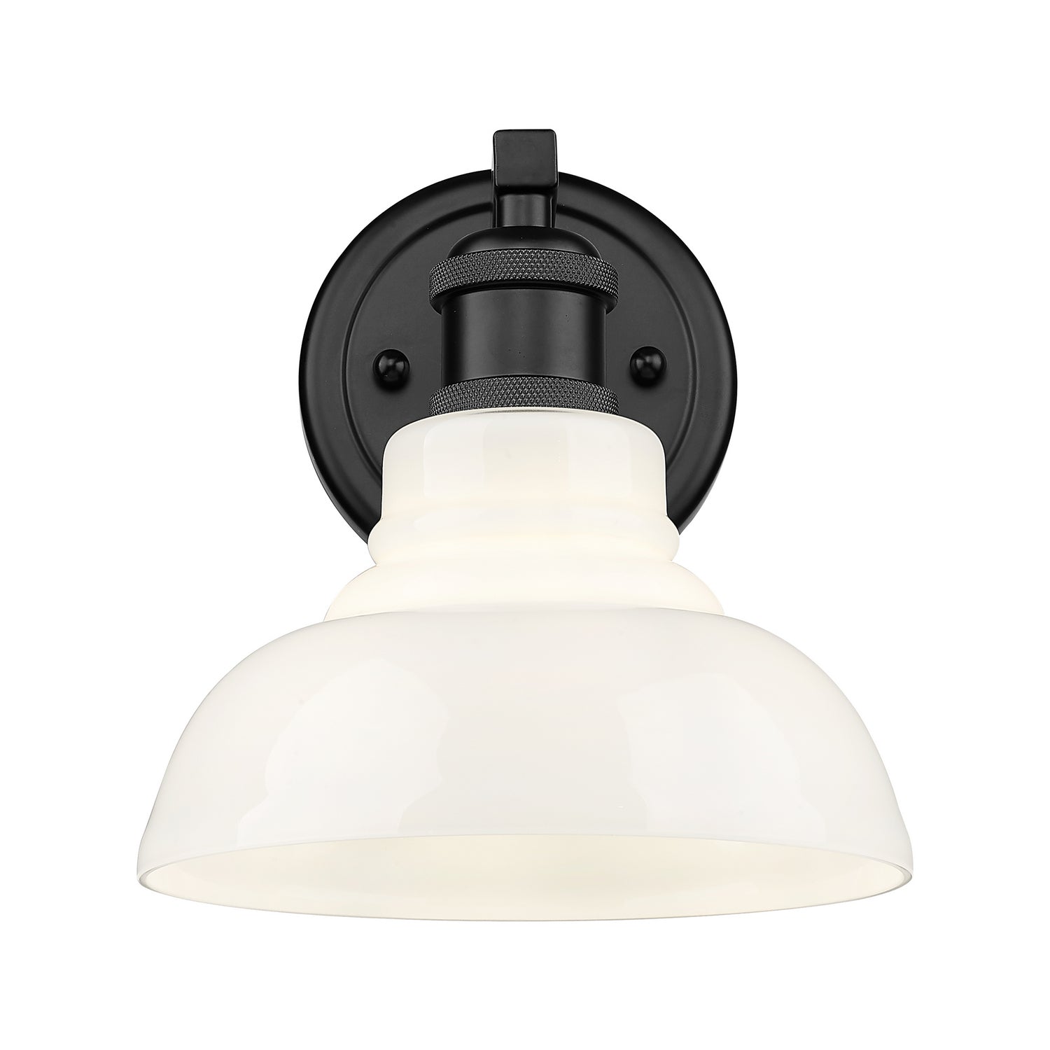 Golden - 0305-BA1 BLK-VMG - One Light Wall Sconce - Carver - Matte Black